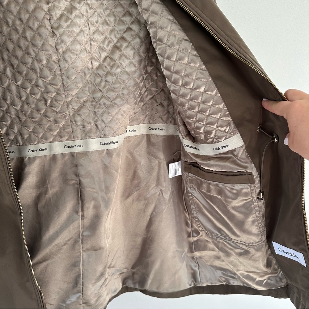 Calvin Klein Everyday Jacket Coat Size Small Rain, Fall, Wind Breaker - Picture 5 of 7